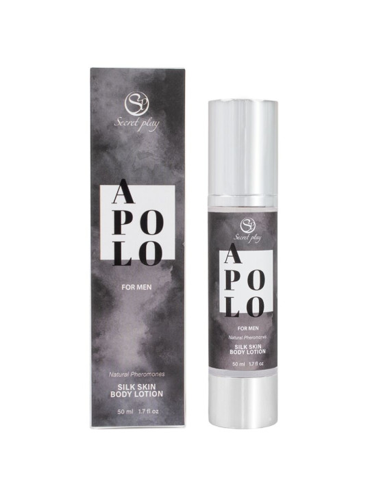 SECRETPLAY - APOLO LOCIÓN PIEL DE SEDA PARA HOMBRES 50 ML