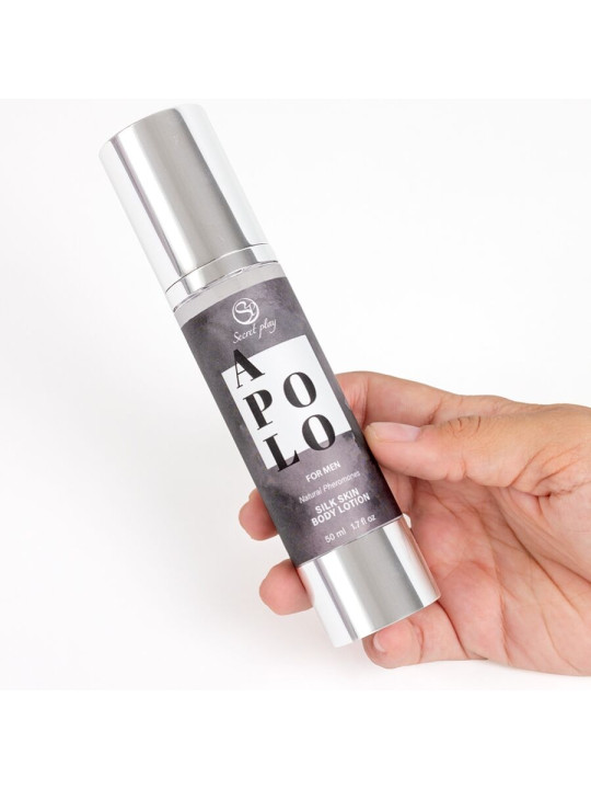 SECRETPLAY - APOLO LOCIÓN PIEL DE SEDA PARA HOMBRES 50 ML