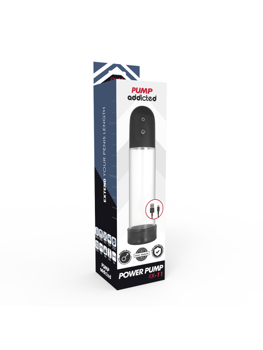 PUMP ADDICTED - BOMBA ERECCIÓN RX11 AUTOMATICA