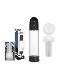 PUMP ADDICTED - BOMBA ERECCIÓN RX11 AUTOMÁTICA CON MASTURBADOR