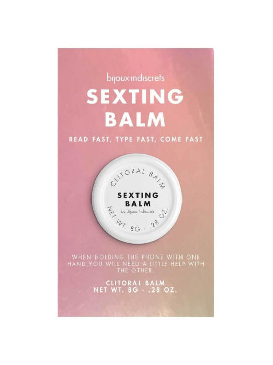 BIJOUX INDISCRETS - CLITHERAPY BÃLSAMO CLITORIS SEXTING BALM