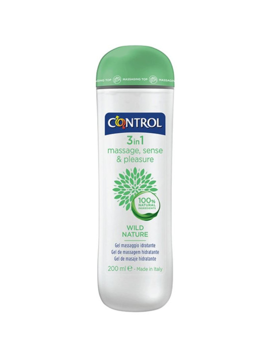 CONTROL - WILD NATURE GEL MASAJE 3 EN 1 200 ML