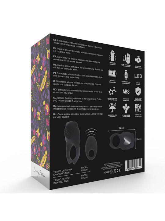 MIA - COLOSSEO ANILLO CONTROL REMOTO NEGRO