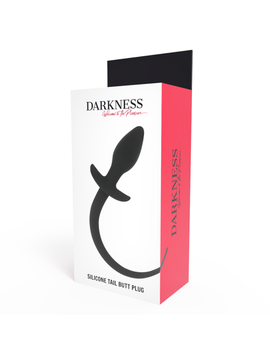 DARKNESS - PLUG ANAL 28 CM SILICONA NEGRO