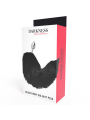 DARKNESS - PLUG ANAL SILVER 8 CM CON COLA NEGRO