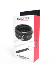 DARKNESS - COLLAR CON CADENA SOFT LEATHER