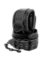 DARKNESS - ESPOSAS AJUSTABLES MANOS LEATHER NEGRO