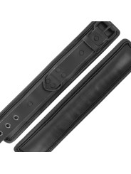 DARKNESS - ESPOSAS AJUSTABLES MANOS LEATHER NEGRO