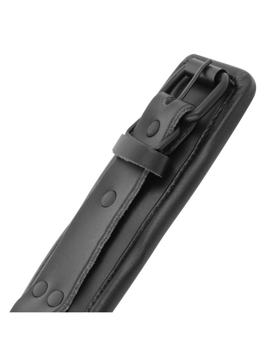 DARKNESS - ESPOSAS AJUSTABLES TOBILLOS LEATHER NEGRO