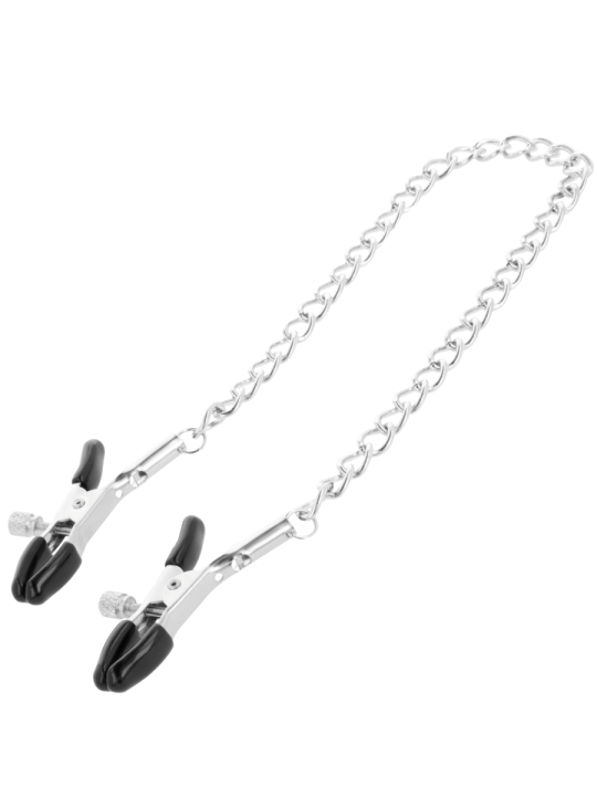 DARKNESS - PINZAS AJUSTABLES PARA PEZONES AJUSTABLES METAL