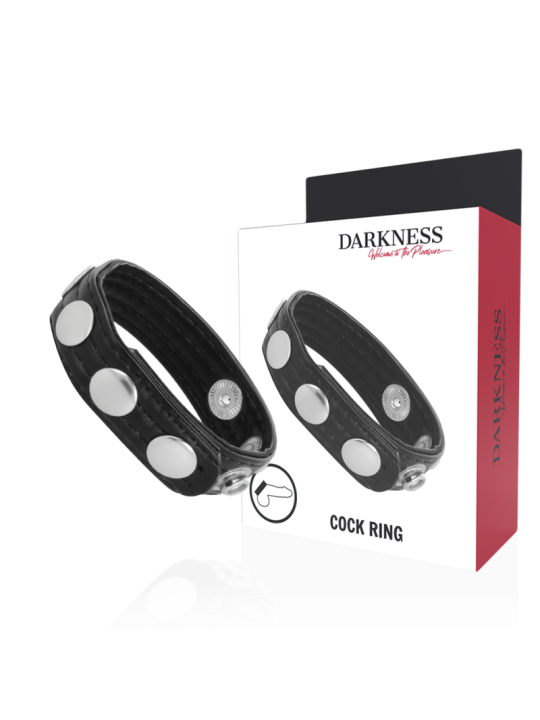DARKNESS - LEATHER ANILLO ERECCIÓN