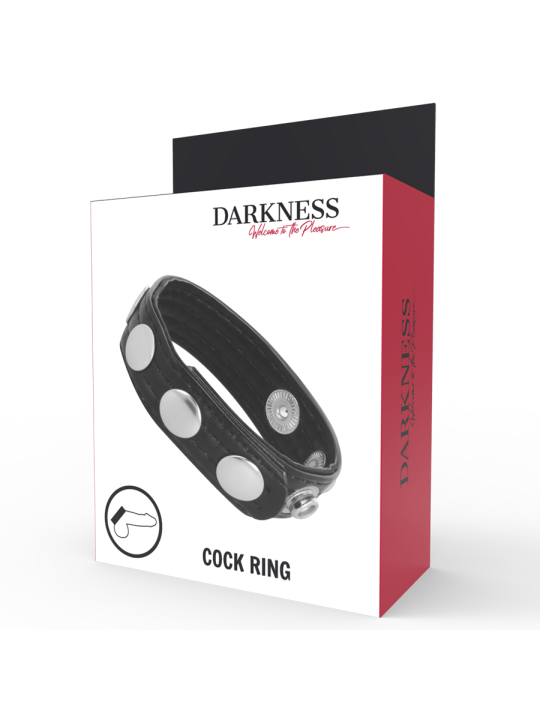 DARKNESS - LEATHER ANILLO ERECCIÓN