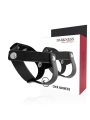 DARKNESS - ANILLO DE PIEL PARA PENE Y TESTÍCULOS