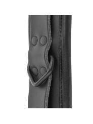 Darkness: collar con correa y esposas de cuero negro