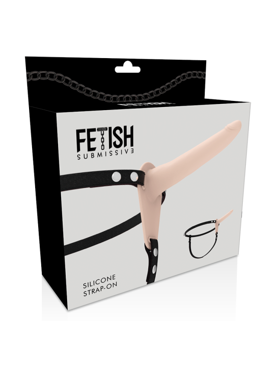 FETISH SUBMISSIVE HARNESS - SILICONA FLESH 15 CM