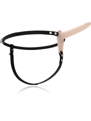 FETISH SUBMISSIVE HARNESS - VIBRADOR SILICONA FLESH 15 CM