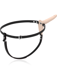 FETISH SUBMISSIVE HARNESS - VIBRADOR SILICONA FLESH 15 CM