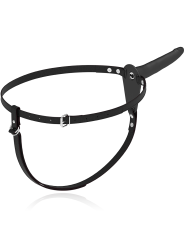 FETISH SUBMISSIVE HARNESS - VIBRADOR SILICONA NEGRO 15 CM