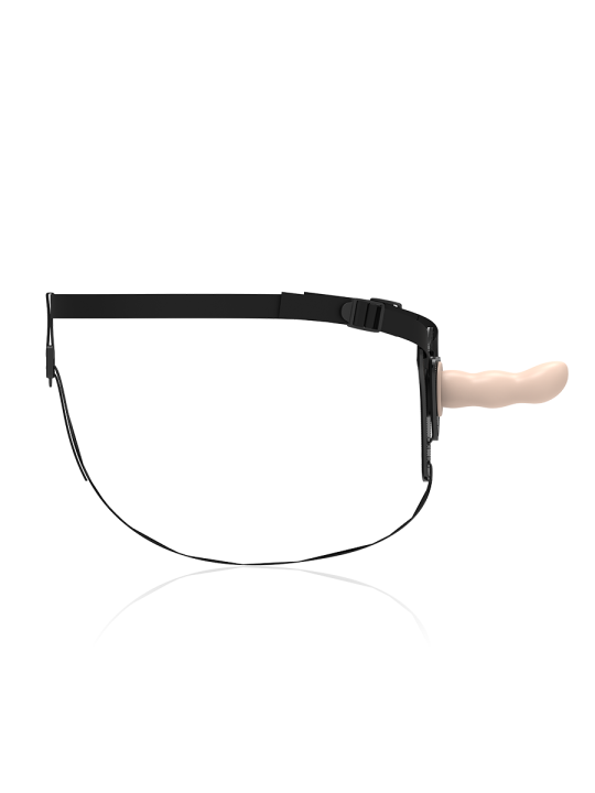 FETISH SUBMISSIVE HARNESS - SILICONA FLESH G-SPOT 12.5 CM