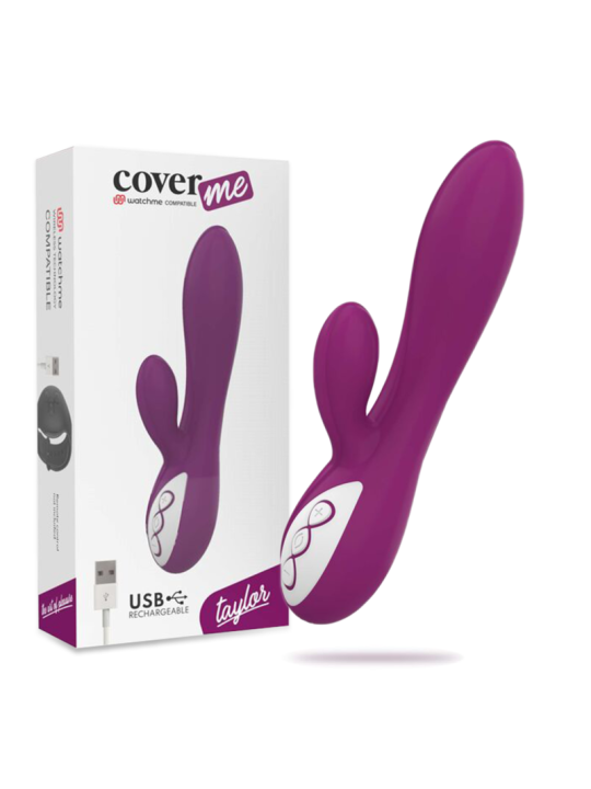 COVERME - TAYLOR VIBRADOR + MANDO CONTROL REMOTO WATCHME