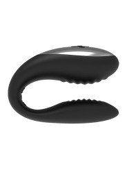 BRILLY GLAM - WE LOVE VIBRADOR PARA PAREJAS CONTROL REMOTO NEGRO