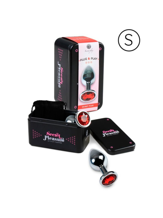 SECRETPLAY - ANAL PLUG ROJO S