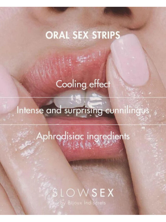 BIJOUX INDISCRETS - SLOW SEX ORAL SEX STRIPS