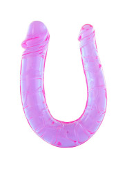 SEVEN CREATIONS - PENE CON DOS CABEZAS DE GELATINA FLEXIBLE