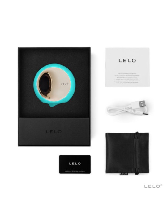 LELO - ORA 3 ESTÍMULADOR SEXO ORAL VERDE AGUA