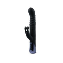 Vibrador Doble Estimulación Virgite Plateado