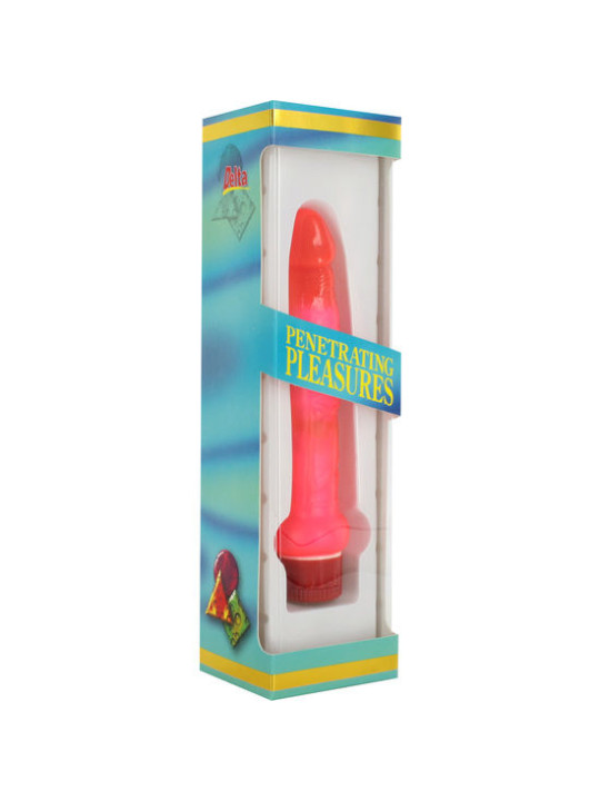 SEVEN CREATIONS - JELLY VIBRADOR ANAL DELGADO ROSA