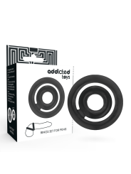 ADDICTED TOYS - POTENZ SET ANILLOS PENE NEGRO