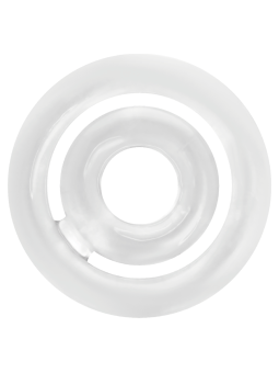 ADDICTED TOYS - POTENZ SET ANILLOS PENE CLEAR