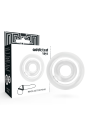 ADDICTED TOYS - POTENZ SET ANILLOS PENE CLEAR