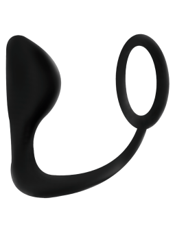 ADDICTED TOYS - PLUG ANAL CON ANILLO PENE NEGRO
