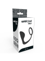 ADDICTED TOYS - PLUG ANAL CON ANILLO PENE NEGRO