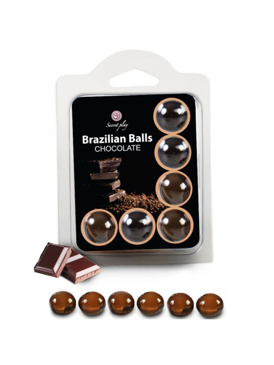 SECRETPLAY - SET 6 BRAZILIANS BALLS