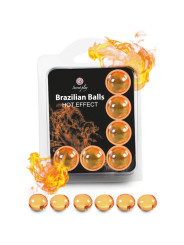 SECRETPLAY - SET 6 BRAZILIAN BALLS EFECTO CALOR