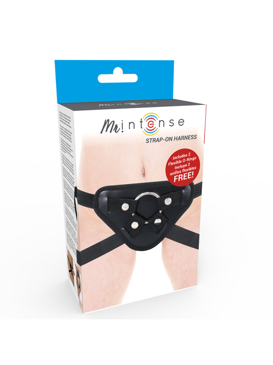 Mr Intense: arnés universal strap on de silicona