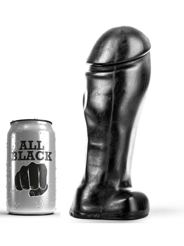 ALL BLACK - DONG 22 CM PUNTA ANCHA