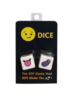 Kheper Games DTF: juego de dados con emojis sexuales