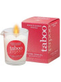 RUF - TABOO VELA DE MASAJE PARA ELLA PLAISIR CHARNEL AROMA FLOR DE CACAO