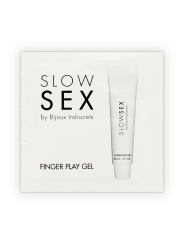 BIJOUX INDISCRETS - SLOW SEX GEL DE MASAJE CON DEDOS FINGER PLAY MONODOSIS