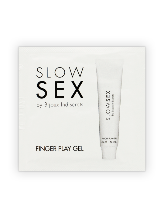BIJOUX INDISCRETS - SLOW SEX GEL DE MASAJE CON DEDOS FINGER PLAY MONODOSIS