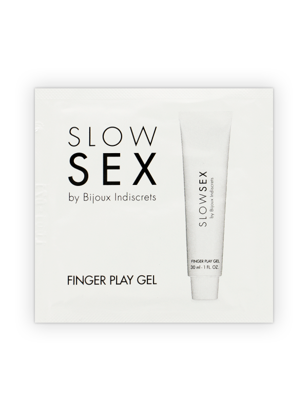 BIJOUX INDISCRETS - SLOW SEX GEL DE MASAJE CON DEDOS FINGER PLAY MONODOSIS