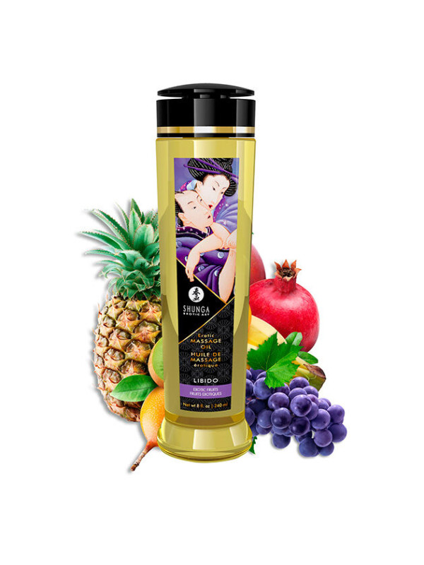 SHUNGA - ACEITE DE MASAJE ERÓTICO LÍBIDO 240 ML
