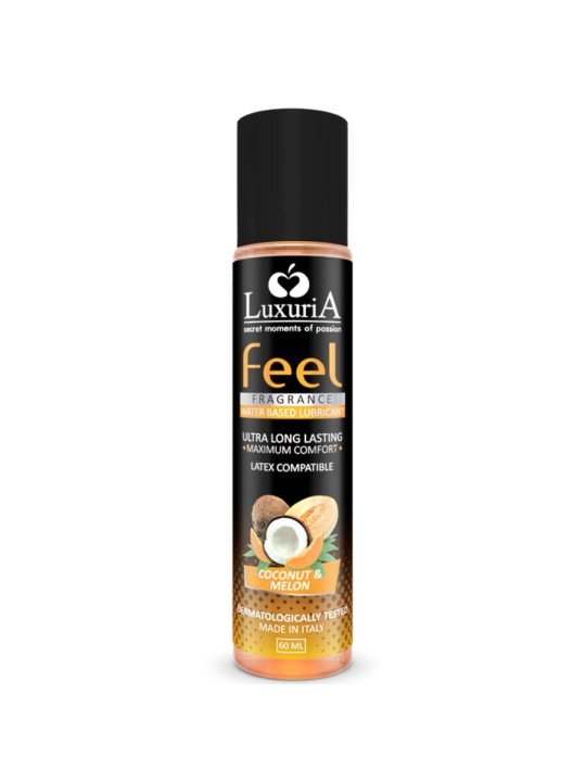 INTIMATELINE - LUXURIA FEEL LUBRICANTE BASE AGUA COCO Y MELON 60 ML