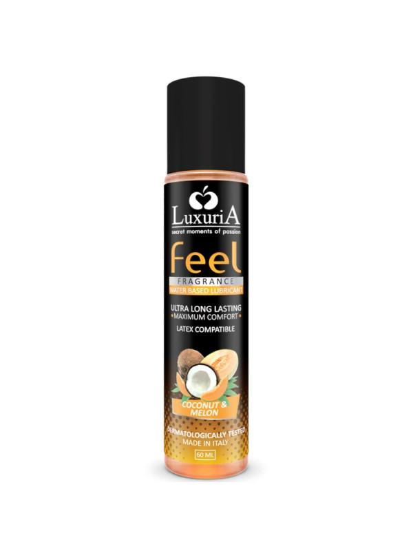 INTIMATELINE - LUXURIA FEEL LUBRICANTE BASE AGUA COCO Y MELON 60 ML