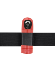 HARNESS ATTRACTION - ARNÉS DANIEL CON VIBRACIÓN Y ROTACIÓN 18 CM -O- 3.5 CM