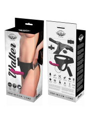 HARNESS ATTRACTION - ARNÉS WALTER CON VIBRACIÓN 15.5 CM -O- 3.7 CM